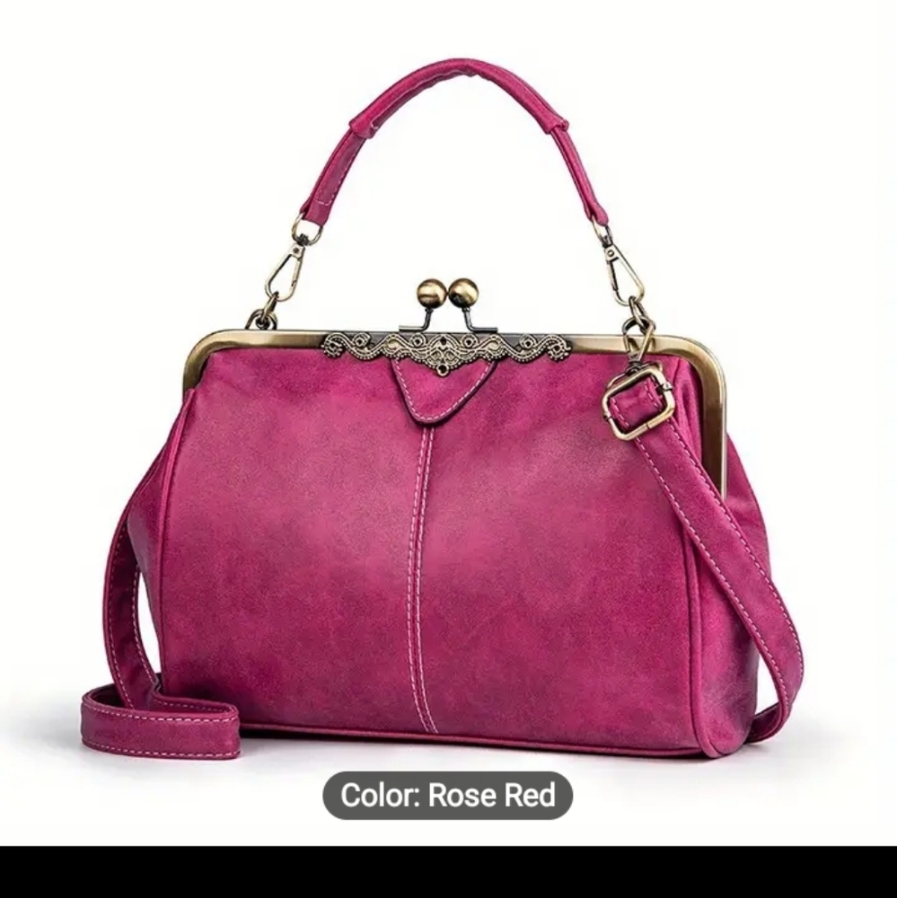 Rose Red Handbag